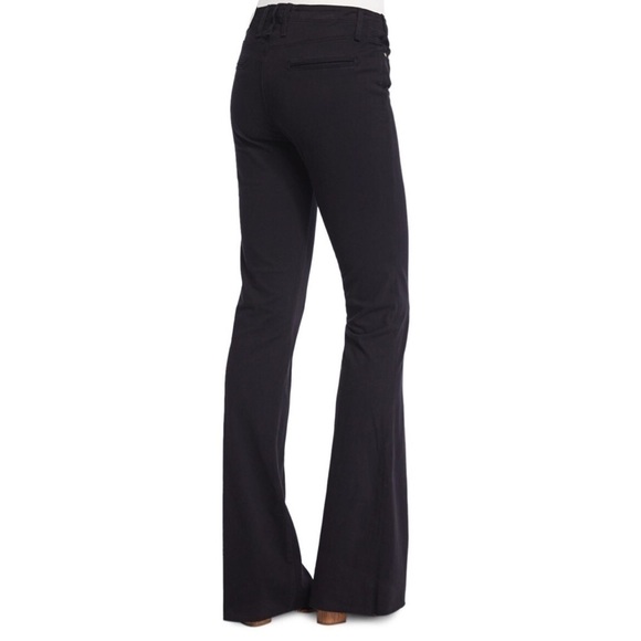 MCGUIRE Charlemagne Black Flare Pants Tuxedo 30 - Picture 5 of 8